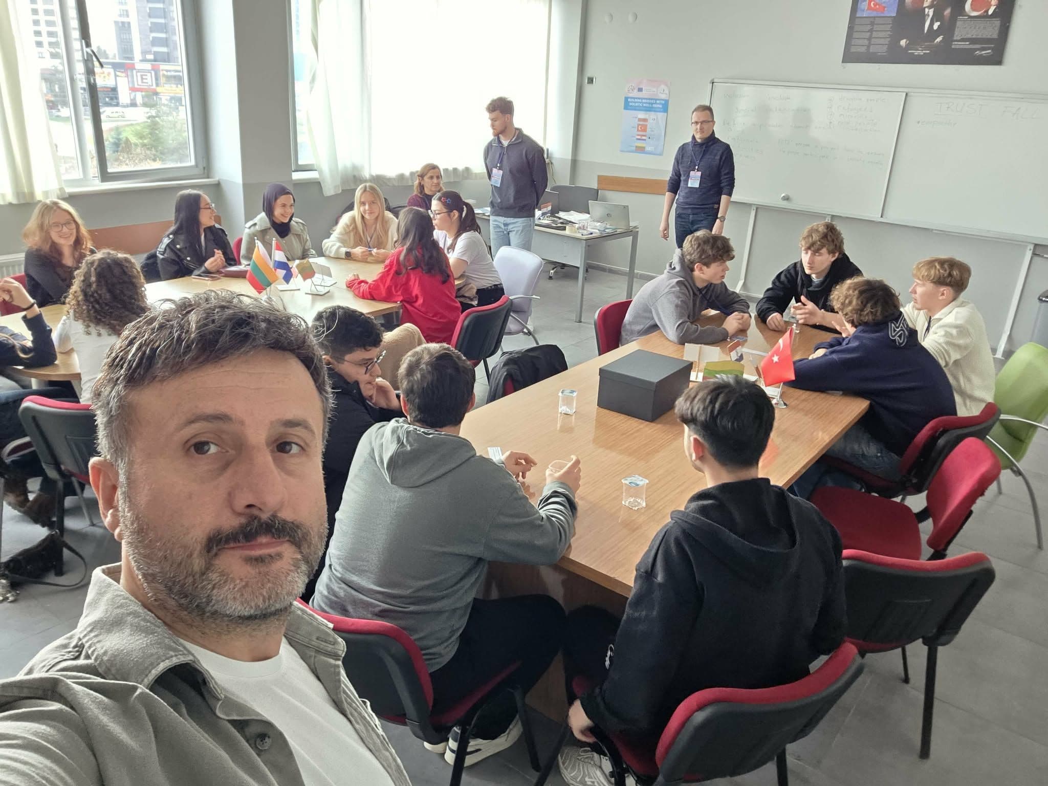 Erasmus Project LTTA Social Well-Being Students (Kastamonu, Türkiye)